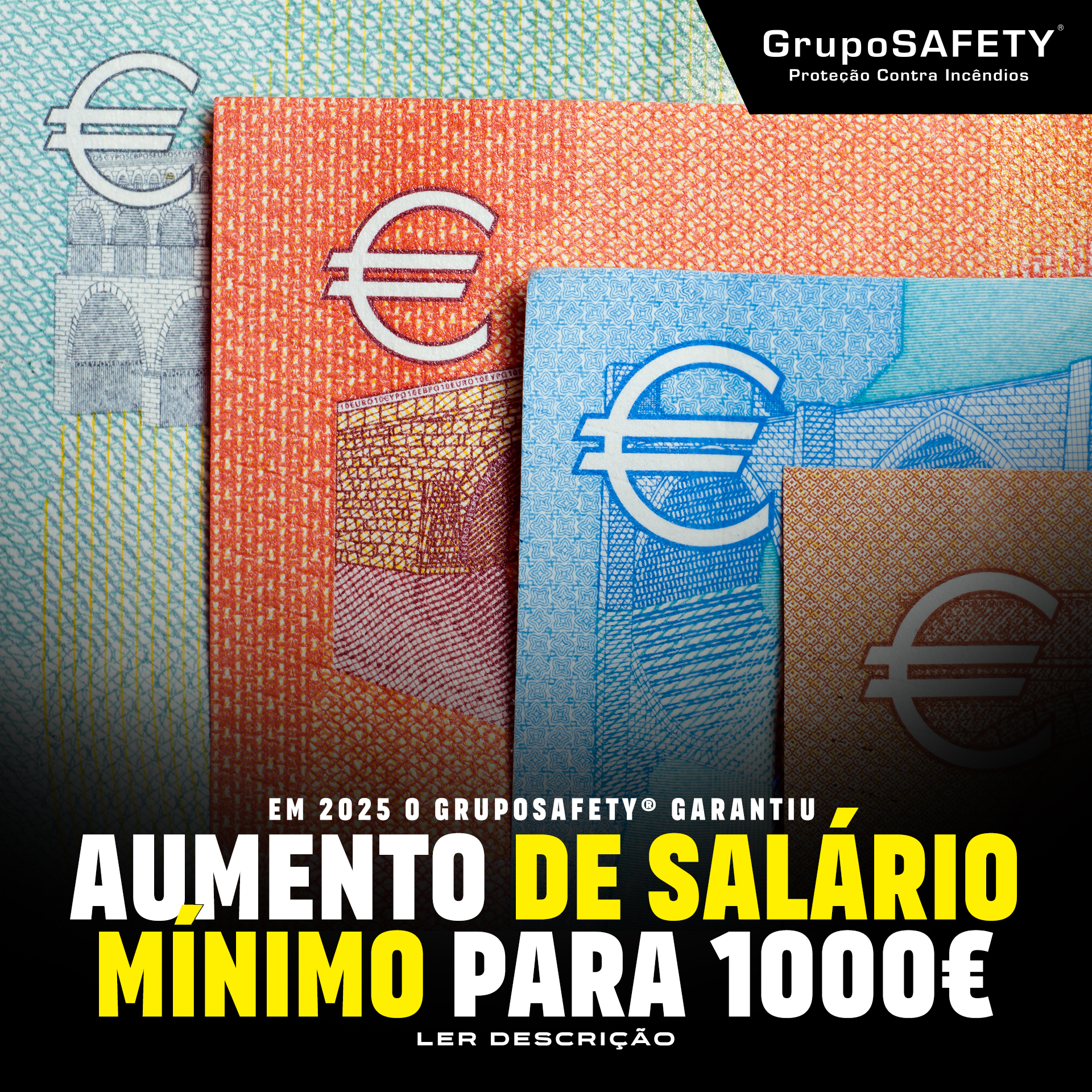 Aumento de Salário Mínimo para 1000€